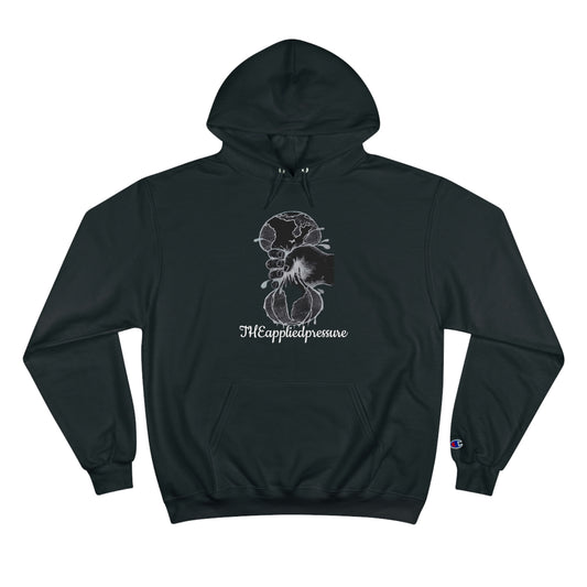 'TAP" line logo Champion Hoodie never stop applying the pressure